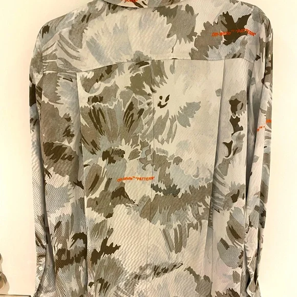Off White Camouflage-print long sleeve shirt - Picture 6 of 15